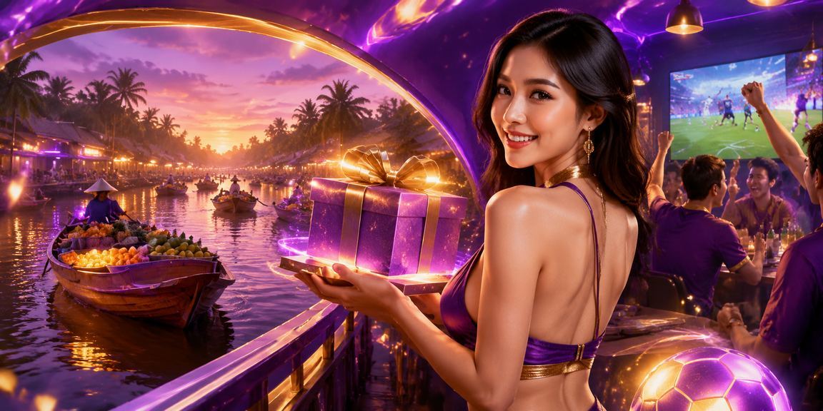 Chủ đề nạp tiền tại miền Tây sông Mekong với ánh neon cho người dùng Việt