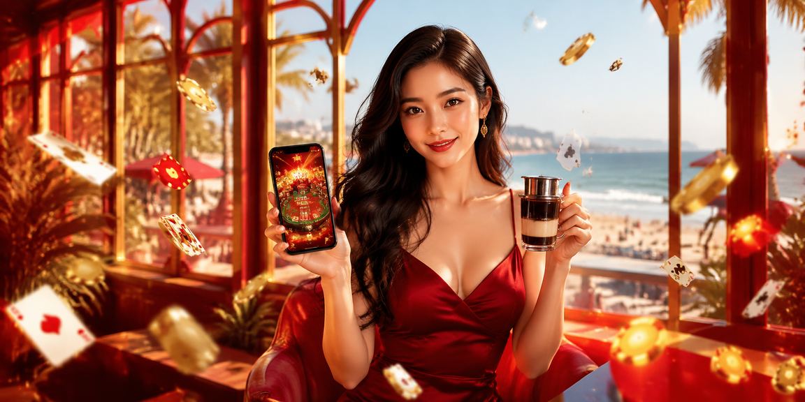 Người dùng tại Vũng Tàu kiểm tra tài khoản card game trên thiết bị cá nhân